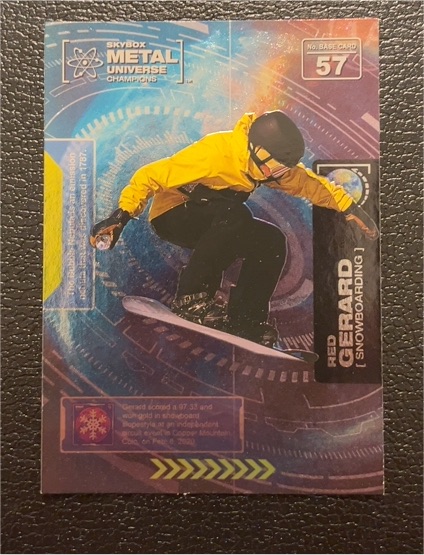 2021 Skybox Metal Universe Champions #57 Red Gerard — front