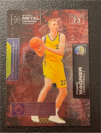 2021 Skybox Metal Universe Champions #73 Franz Wagner — front