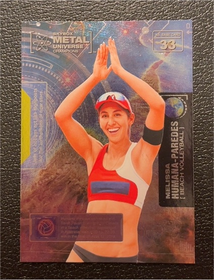 2021 SkyBox Metal Universe Champions #33 Melissa Humana-Paredes — front
