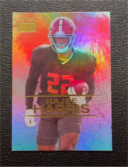 2021 Skybox Metal Universe Champions #S-42 Najee Harris — front