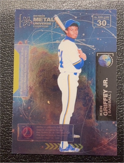 2021 Skybox Metal Universe Champions #30 Ken Griffey Jr. — front
