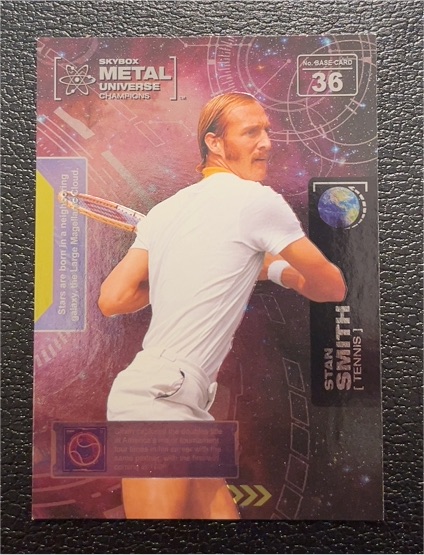 2021 Skybox Metal Universe Champions #36 Stan Smith — front