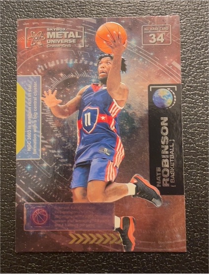2021 SkyBox Metal Universe Champions #34 Nate Robinson — front