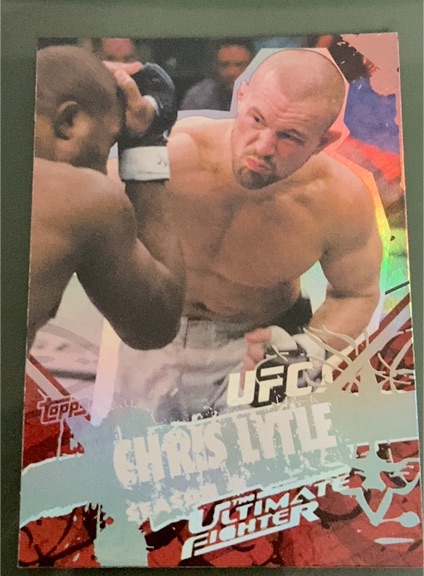 2010 Topps UFC The Ultimate Fighter #TT-19 Chris Lytle — front