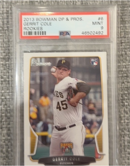 2013 Bowman Draft Picks & Prospects #6 Gerrit Cole Rookie — front