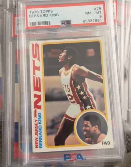 1978 Topps #75 Bernard King — front