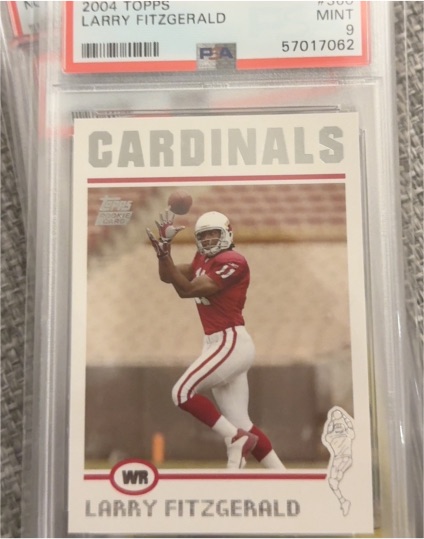 2004 Topps #360 Larry Fitzgerald — front