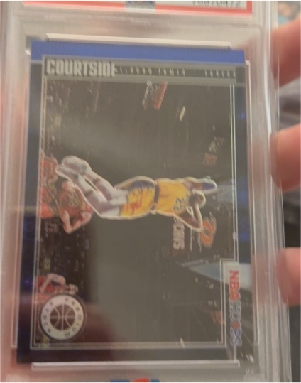 2019-20 Panini Hoops Premium Stock #1 LeBron James — front