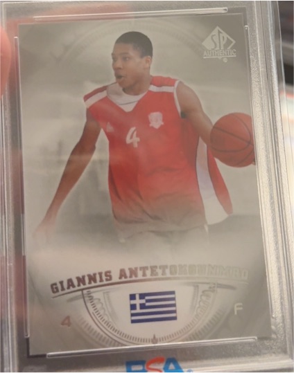 2013-14 SP Authentic #36 Giannis Antetokounmpo — front