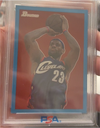 2009-10 Bowman '48 #14 LeBron James — front