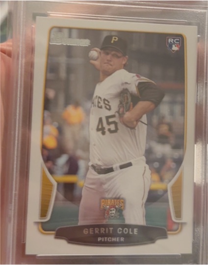 2013 Bowman #6 Gerrit Cole — front