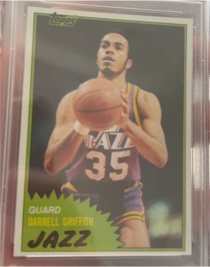 1981-82 Topps #41 Darrell Griffith — front