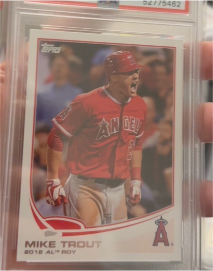 2013 Topps #338 Mike Trout — front