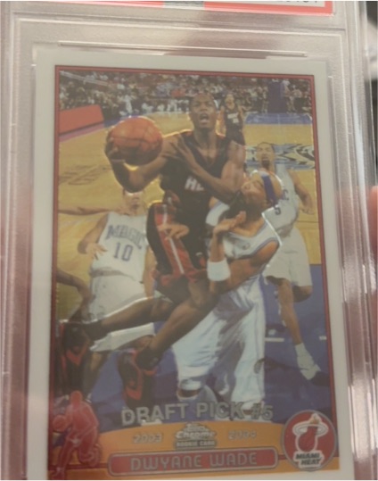 2003-04 Topps Chrome #115 Dwyane Wade Rookie — front