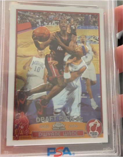 2003-04 Topps Chrome #115 Dwyane Wade — front