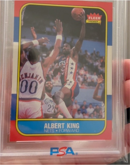 1986-87 Fleer #59 Albert King — front