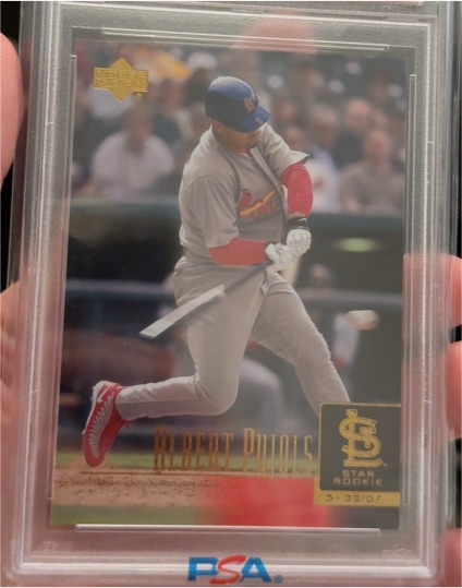 2001 Upper Deck #295 Albert Pujols — front