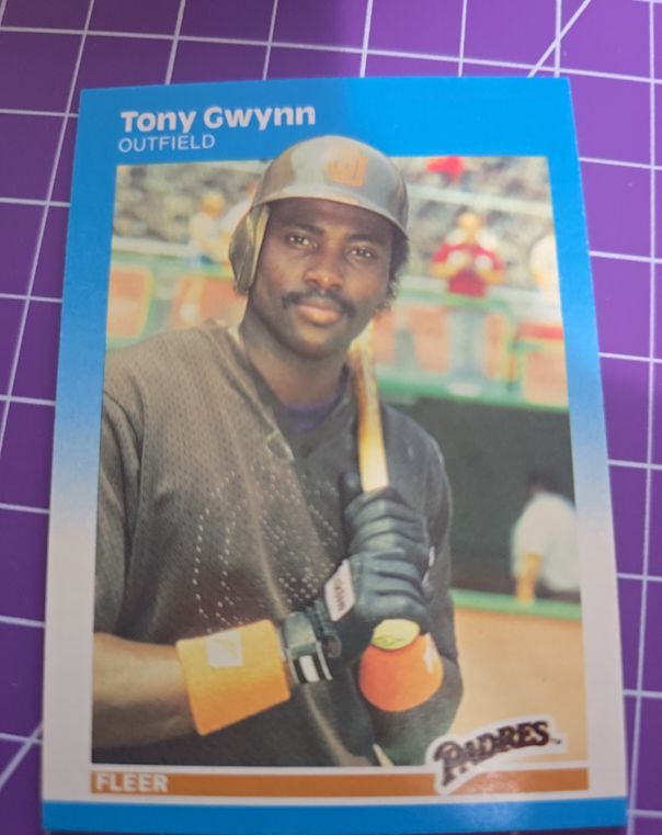 1987 Fleer #416 Tony Gwynn — front