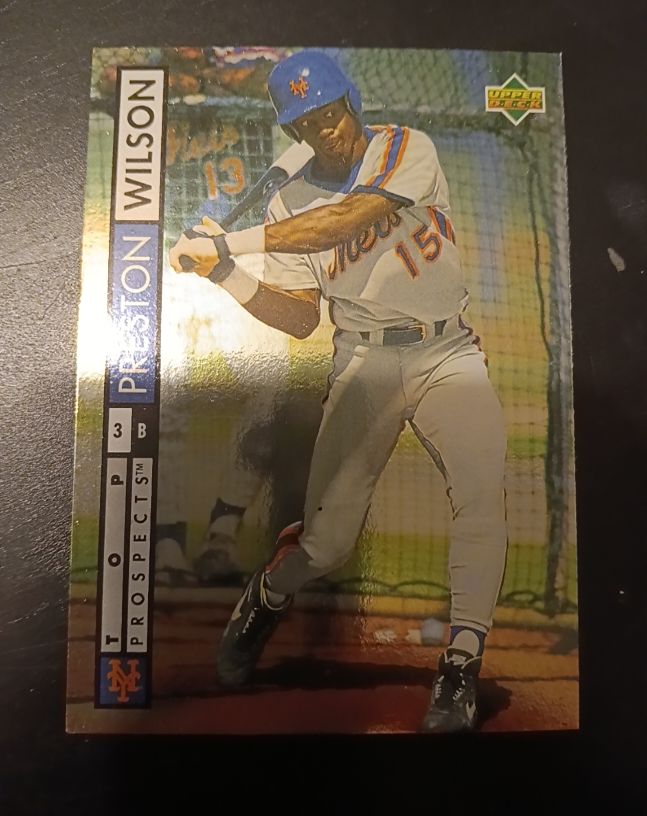 1994 Upper Deck Top Prospect #537 Preston Wilson — front