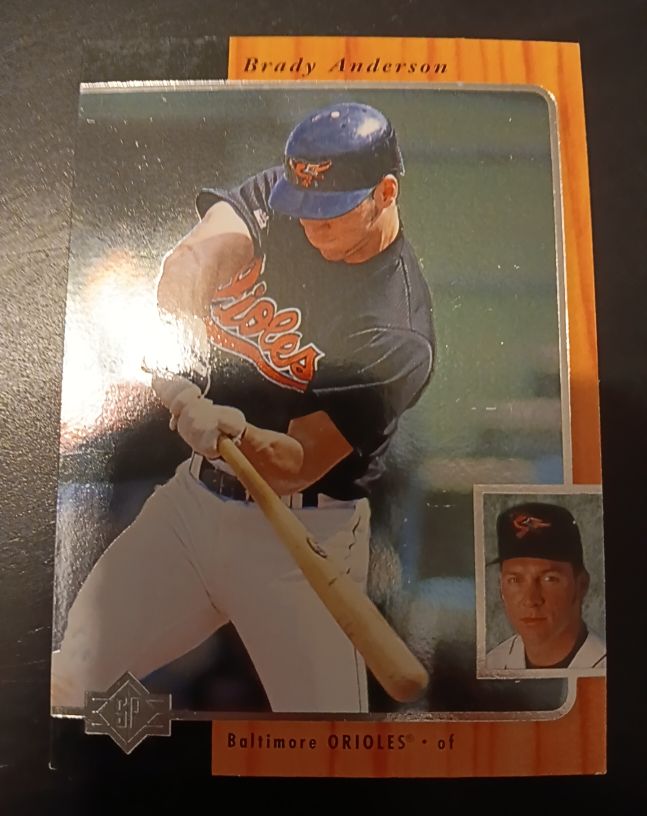 1996 Upper Deck SP #36 Brady Anderson — front