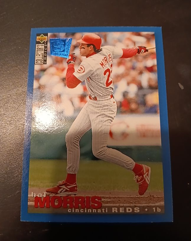 1995 Upper Deck Collector's Choice SE #201 Hal Morris — front