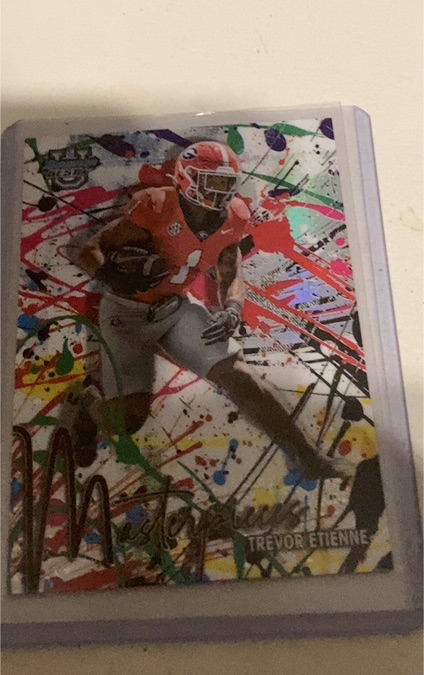 2024 Bowman Best U Masterpieces #BM-2 Trevor Etienne — front