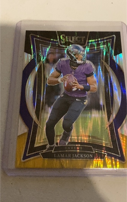 2024 Panini Select Concourse #35 Lamar Jackson — front