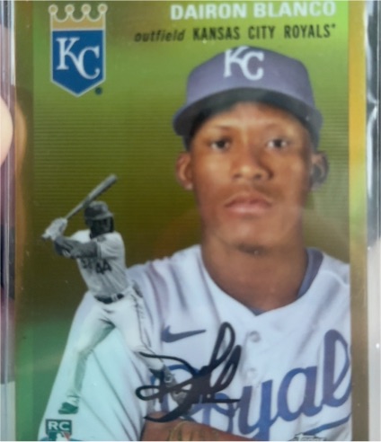 2023 Topps Chrome Platinum Anniversary #59 Dairon Blanco — front