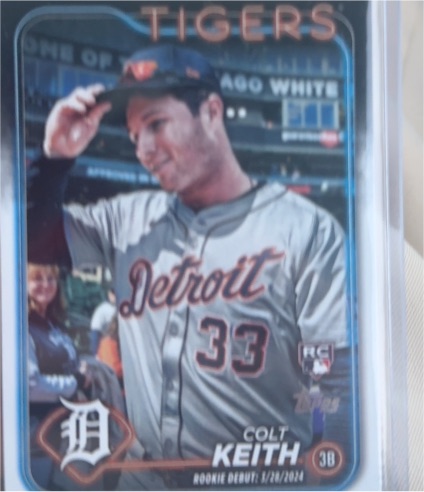 2024 Topps Update #US192 Colt Keith — front
