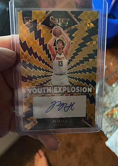 2024-25 Panini Select #YE-PJH PJ Hall — front