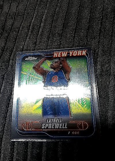 2024-25 Topps Chrome #4 Latrell Sprewell — front