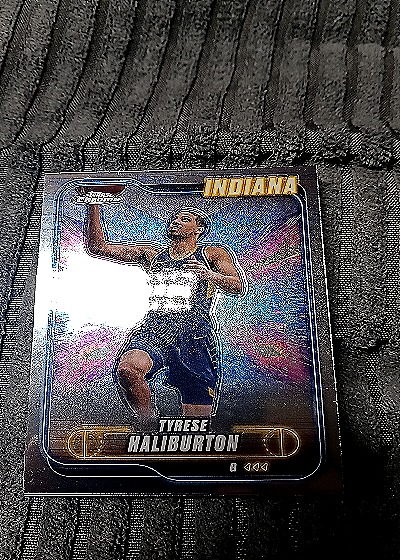 2024-25 Topps Chrome #4 Tyrese Haliburton — front