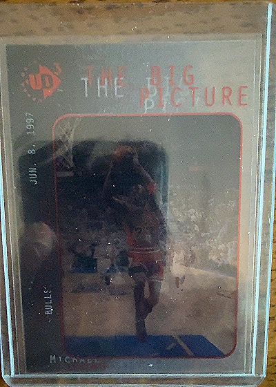 1997-98 Upper Deck UD3 #45 The Big Picture Michael Jordan — front