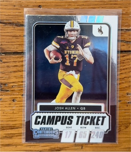 2021 Panini Contenders Draft Picks #5 Josh Allen — front