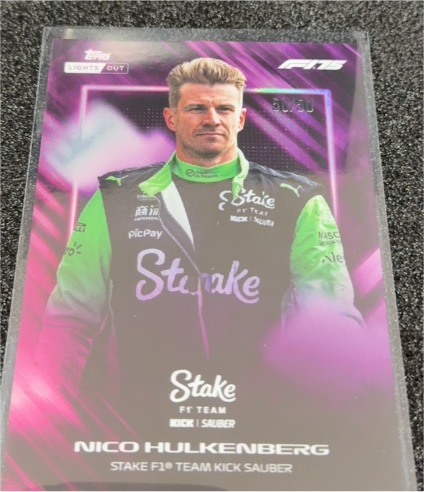 2024 Topps Paddock Pass F1 #50 Nico Hulkenberg Stake F1 Team Kick Sauber — front