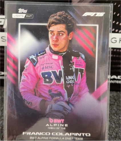 2024 Topps F1 #Franco Colapinto BWT Alpine Formula One Team — front