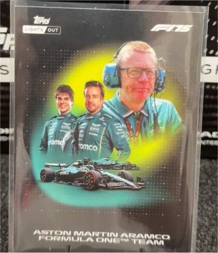 2025 Topps F1 Lights Out Aston Martin Aramco Formula One Team — front