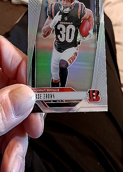 2024 Panini Prizm #60 Chase Brown — front