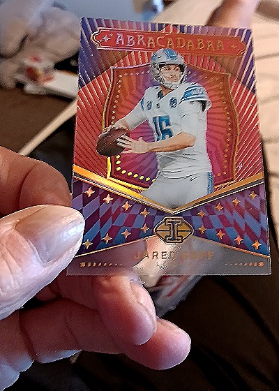 2024 Panini Illusions Abracadabra #7 Jared Goff — front