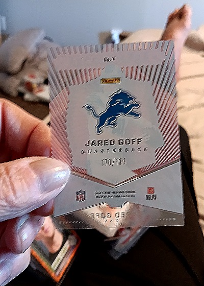 2024 Panini Illusions Abracadabra #7 Jared Goff — back