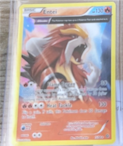 2015 Pokémon XY Ancient Origins #15 Entei — front