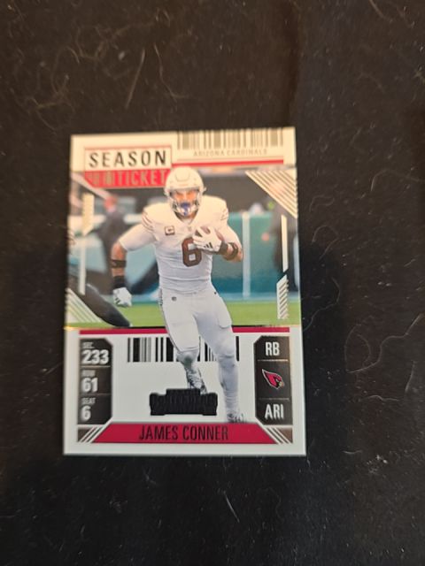 2024 Panini Contenders Season Ticket #2 James Conner — front