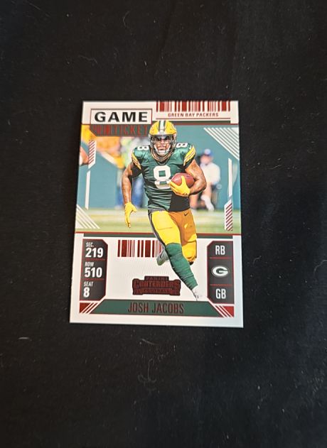 2024 Panini Contenders #35 Josh Jacobs — front