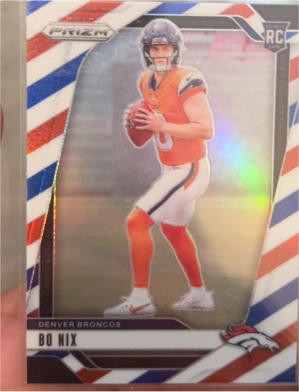 2024 Panini Prizm #309 Bo Nix — front