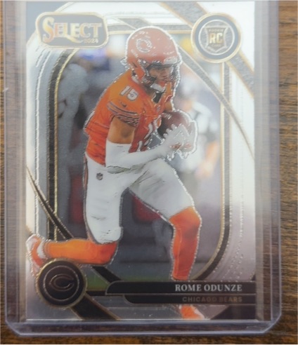 2024 Panini Select Club Level #236 Rome Odunze Rookie — front