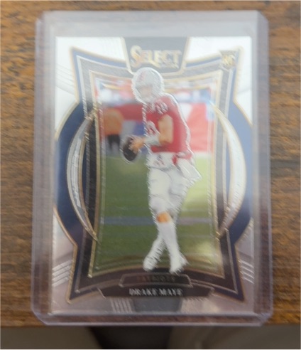2024 Panini Select Concourse #27 Drake Maye — front