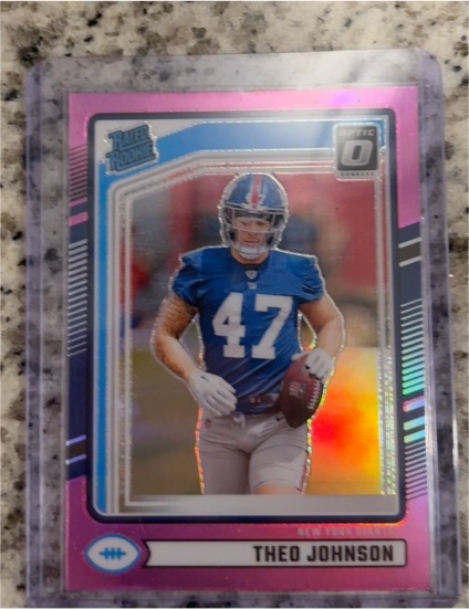 2024 Panini Donruss Optic #357 Theo Johnson — front