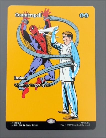 2025 Marvel Universe Counterspell #0009 — front