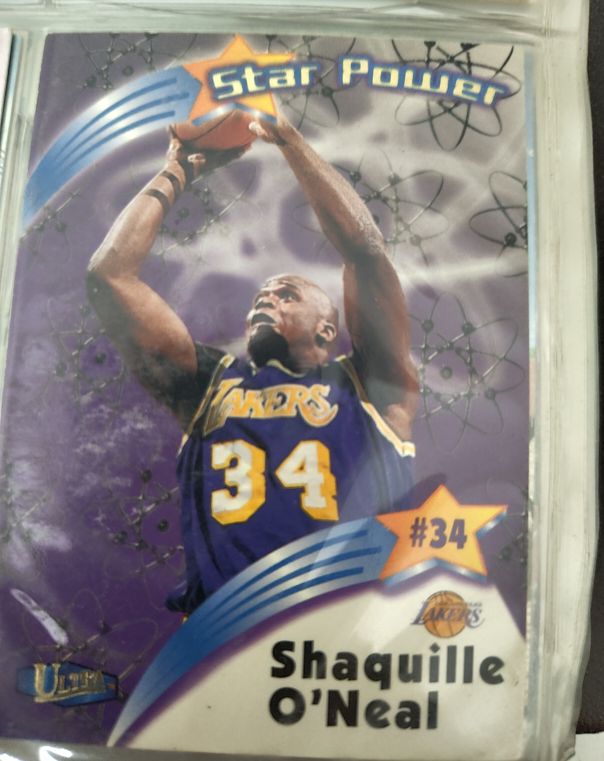 1997-98 Fleer Ultra #4 Shaquille O'Neal Star Power — front