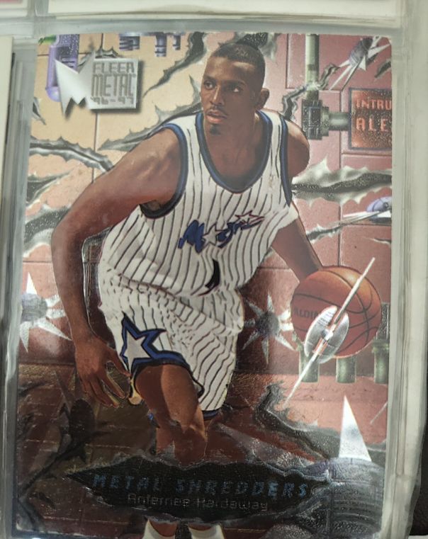 1996-97 Fleer Metal #239 Anfernee Hardaway — front
